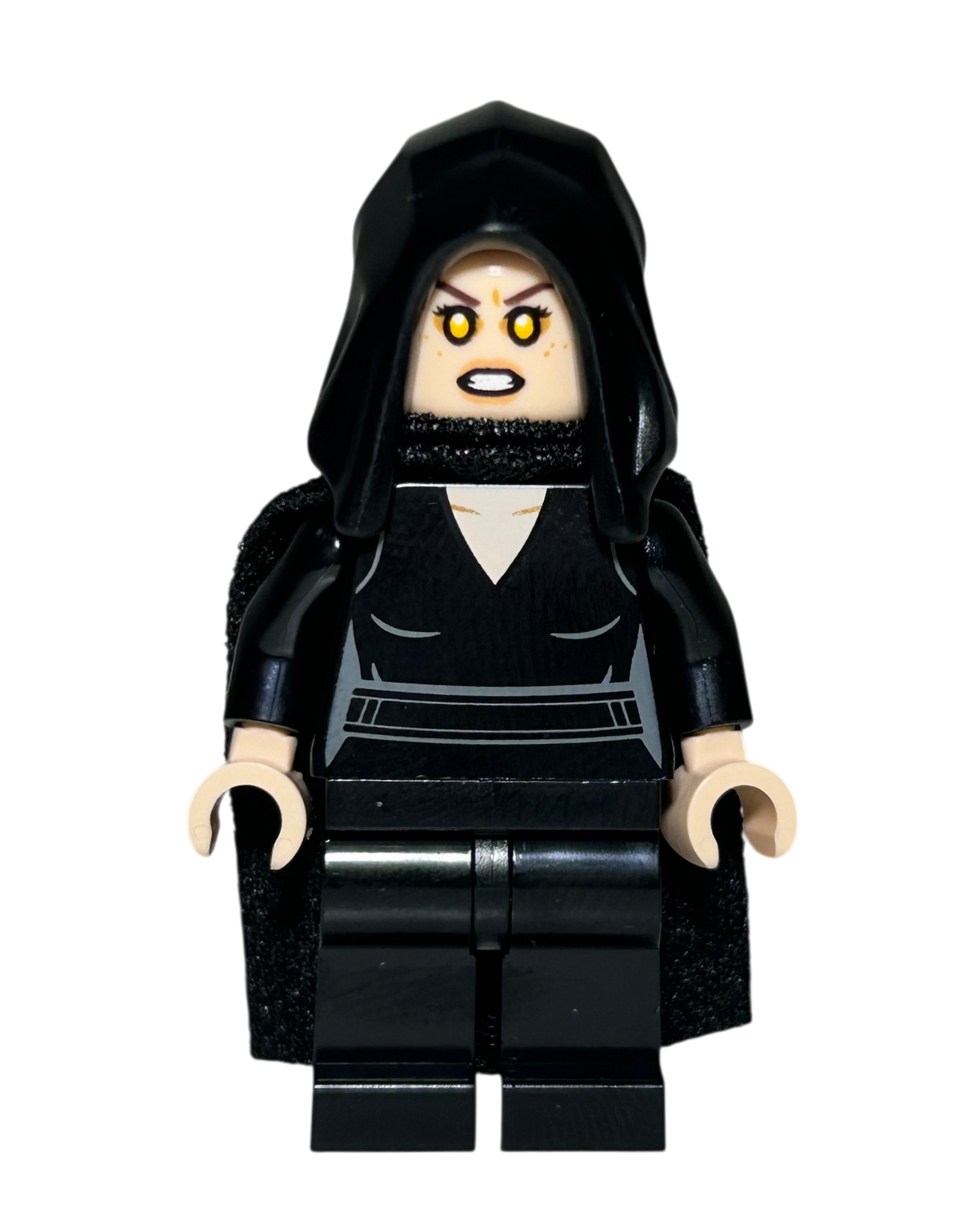 Darth Rey SW1364 LEGO Star Wars Minifigur mit Lichtschwert Detailansicht brick2d2