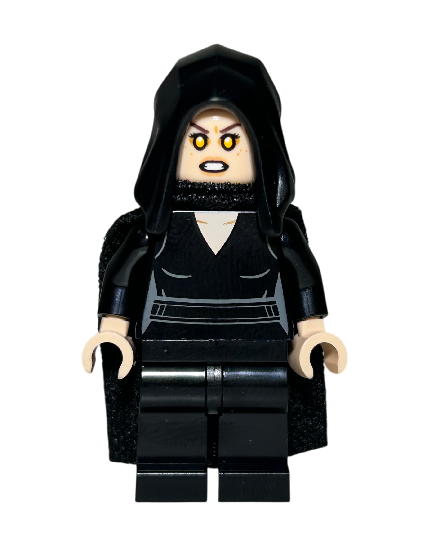 Darth Rey SW1364 LEGO Star Wars Minifigur mit Lichtschwert Detailansicht brick2d2