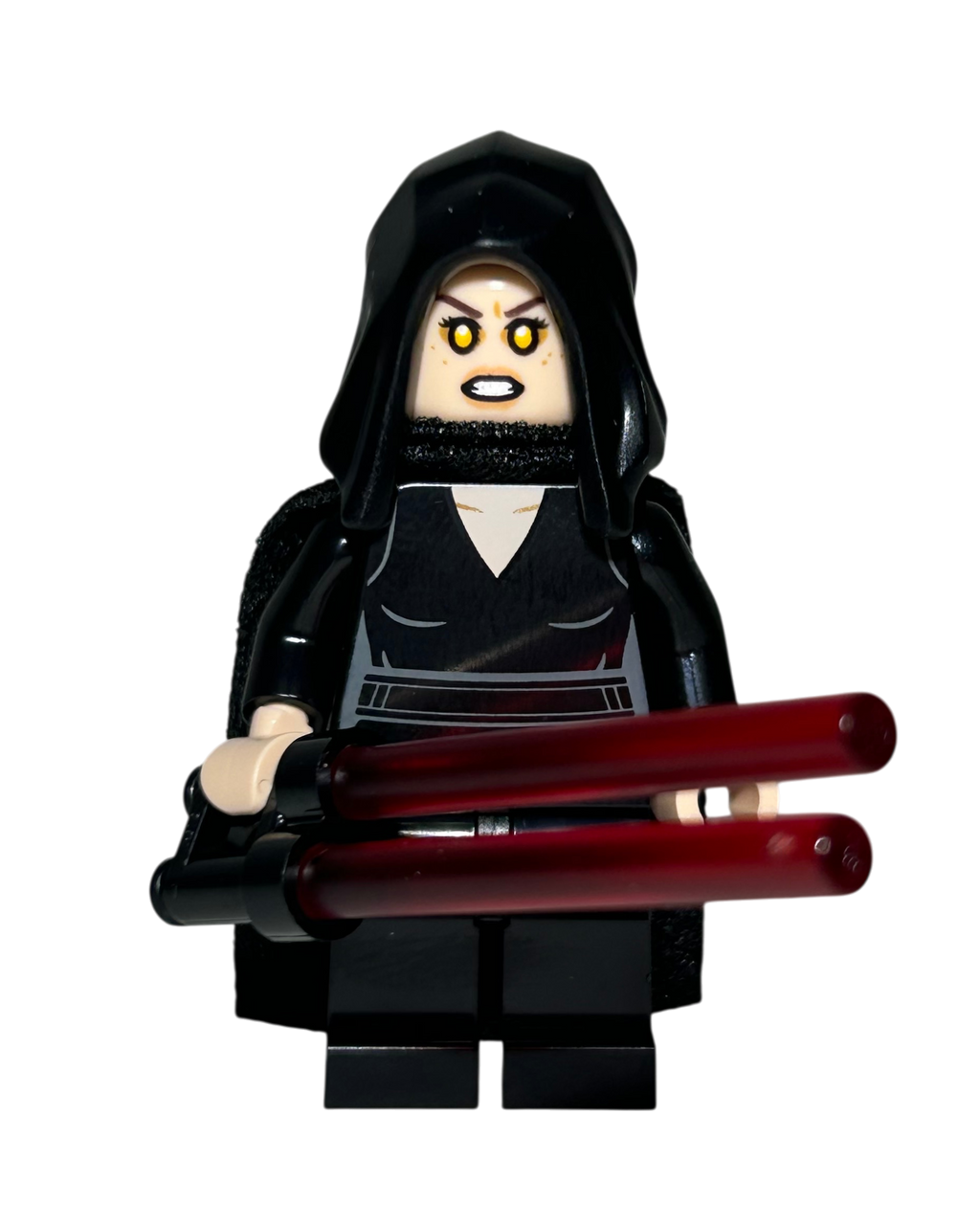 Darth Rey SW1364 LEGO Star Wars Minifigur mit Lichtschwert 2. Detailansicht brick2d2