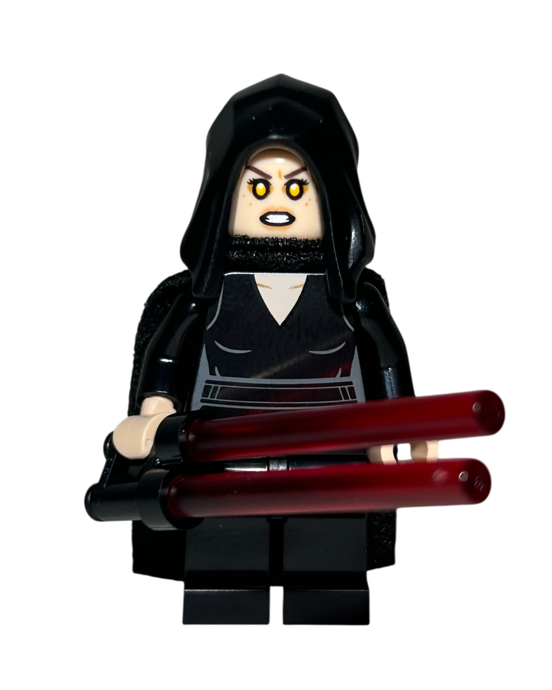 Darth Rey SW1364 LEGO Star Wars Minifigur mit Lichtschwert 2. Detailansicht brick2d2