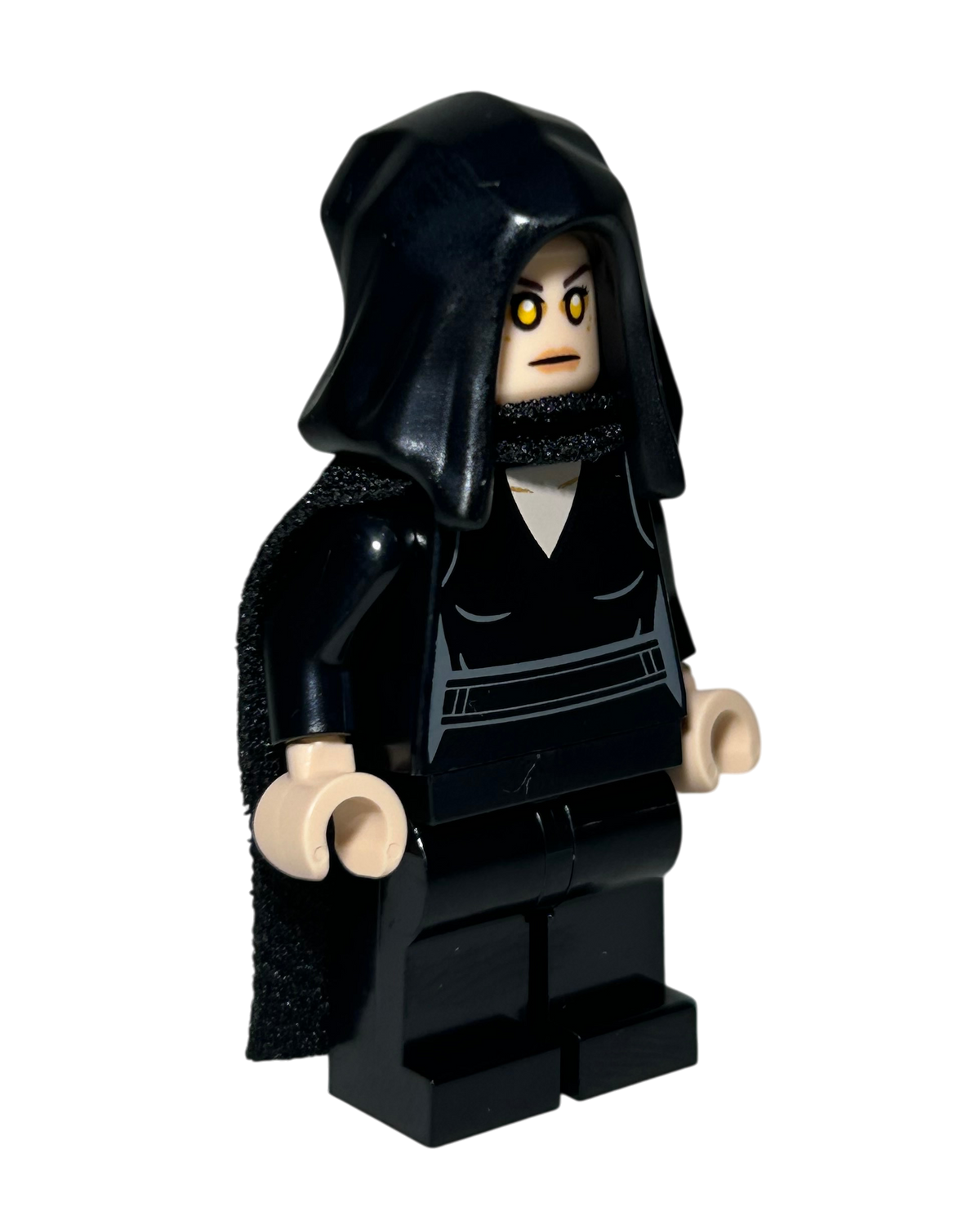 Darth Rey SW1364 LEGO Star Wars Minifigur mit Lichtschwert Seitenansicht links brick2d2