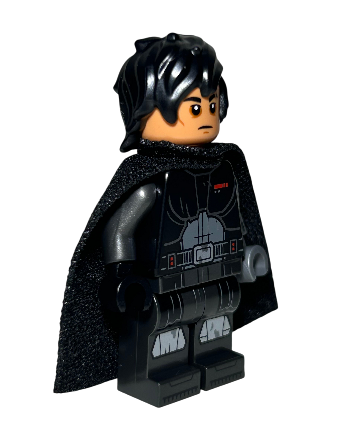 Darth Dev SW1366 LEGO Star Wars Minifigur mit Cape Seitenansicht links brick2d2