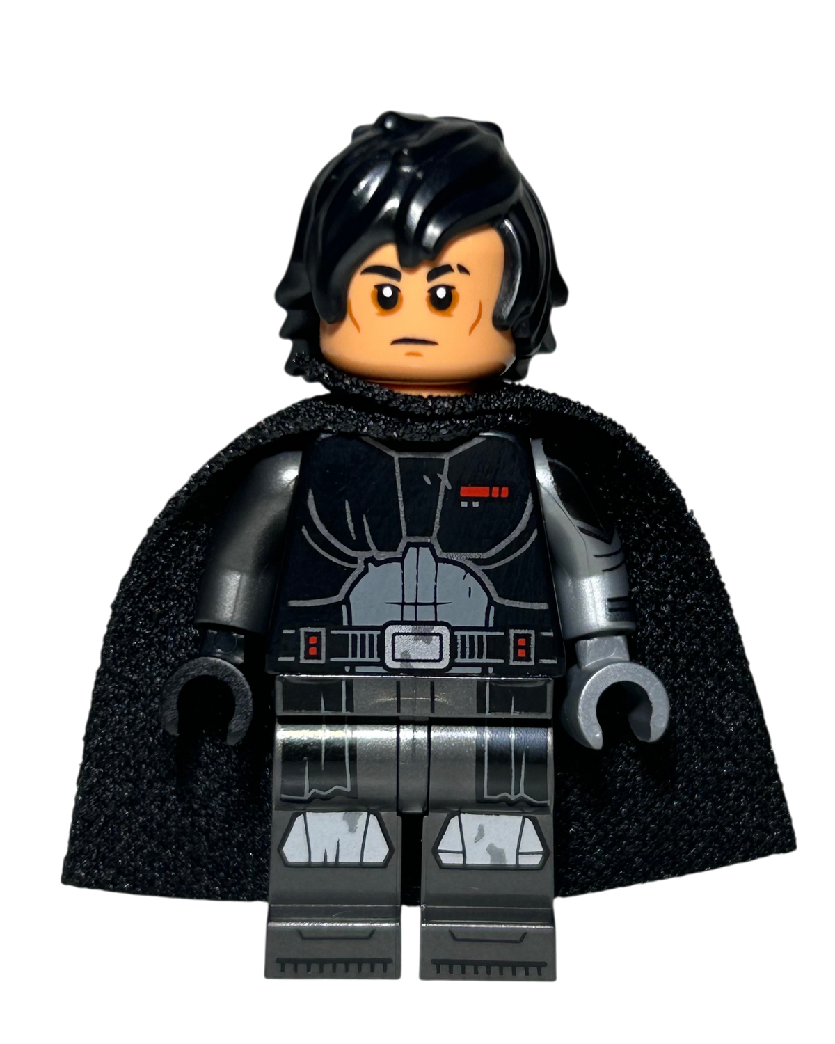 Darth Dev SW1366 LEGO Star Wars Minifigur mit Cape Detailansicht brick2d2
