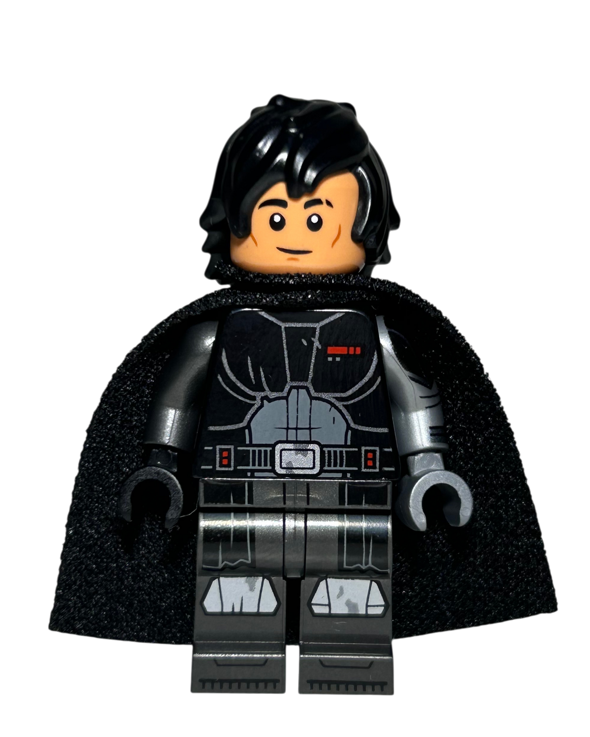 Darth Dev SW1366 LEGO Star Wars Minifigur mit Cape Vorderansicht brick2d2