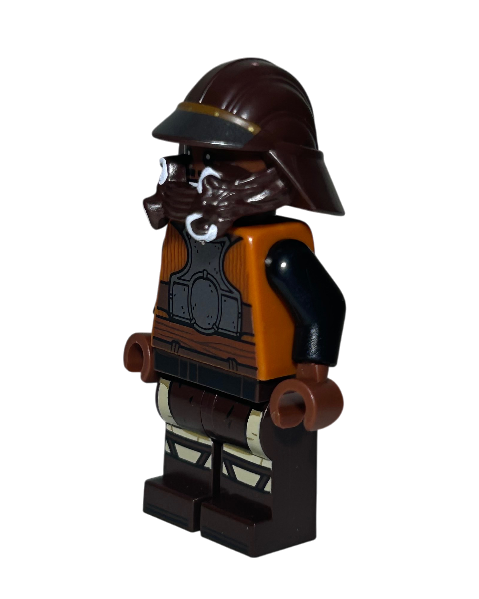 Lando Calrissian SW1369 LEGO Star Wars Minifigur Desert Skiff Outfit Seitenansicht rechts brick2d2