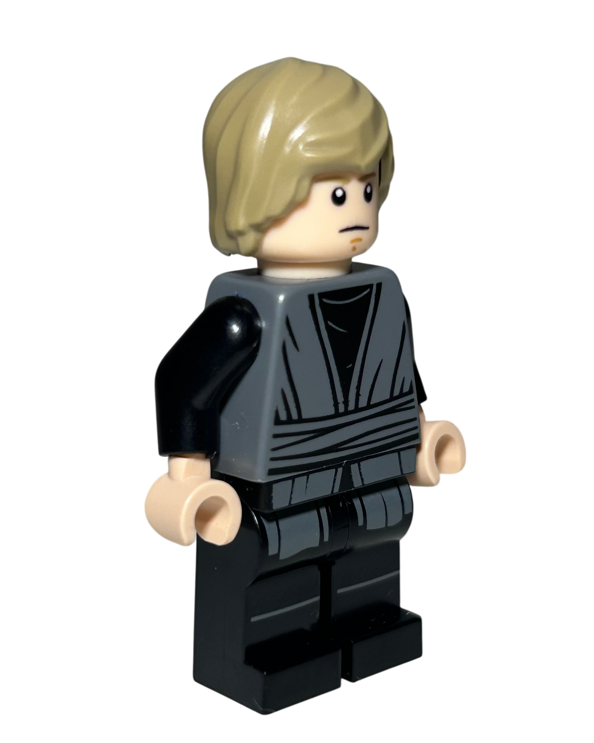 Luke Skywalker Desert Skiff Outfit SW1370 LEGO Star Wars Minifigur Seitenansicht links brick2d2