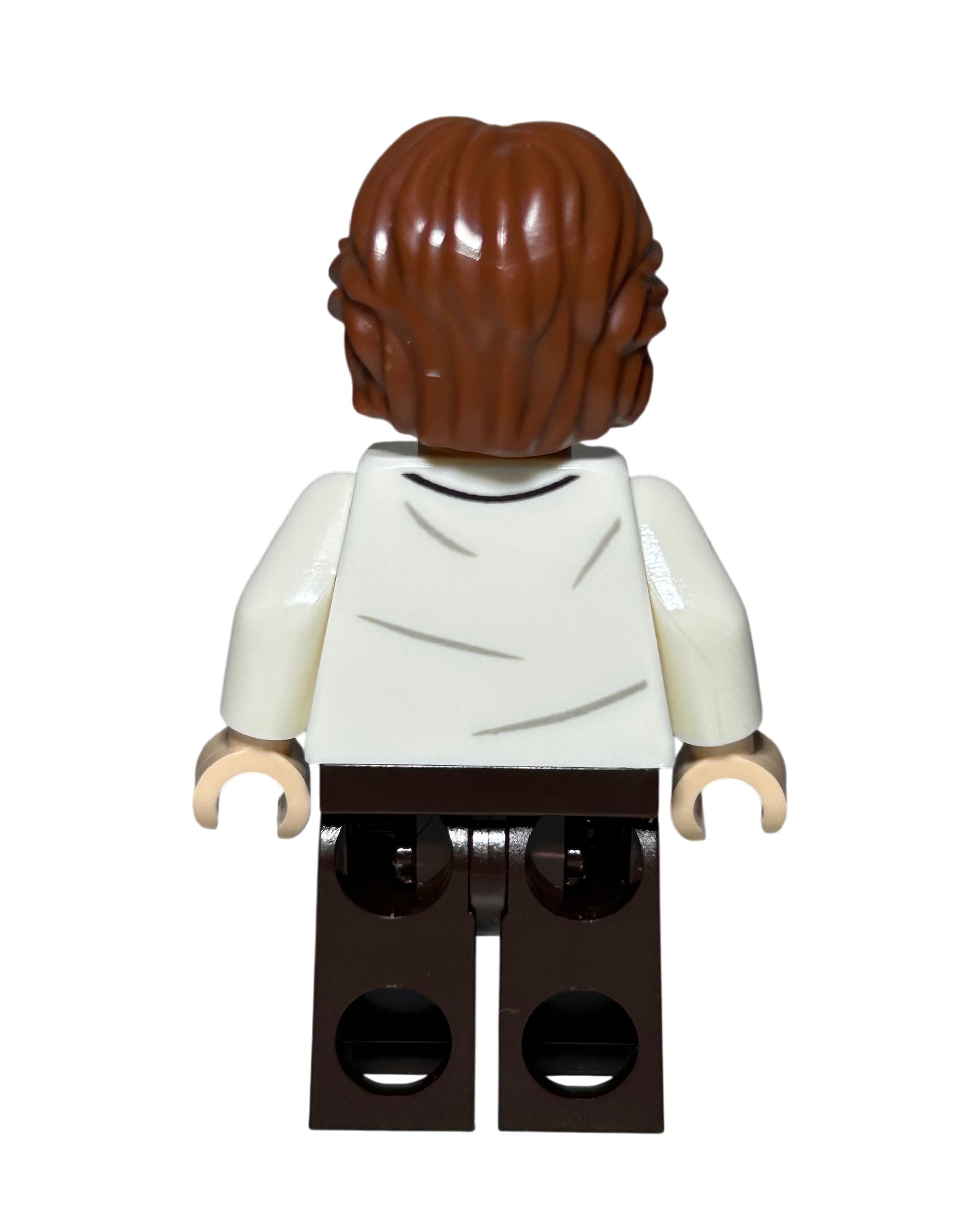 Han Solo Weißes Shirt SW1371 LEGO Star Wars Minifigur Rückansicht brick2d2