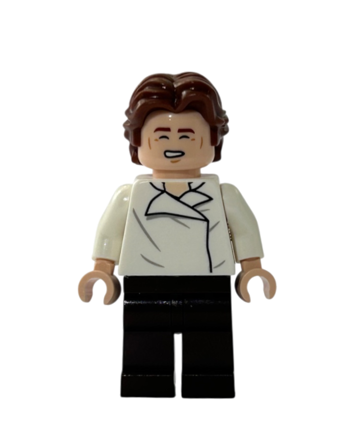 Lego Star Wars Minifigur Han Solo Weißes Shirt SW1371