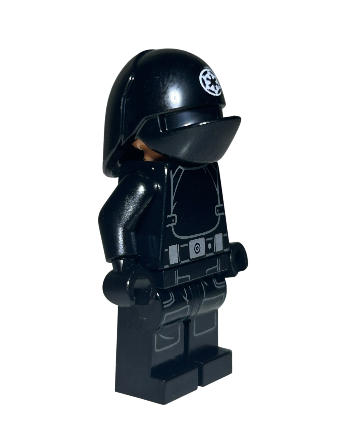 Imperial Gunner weiblich LEGO Star Wars Minifigur SW1376 Seitenansicht links brick2d2