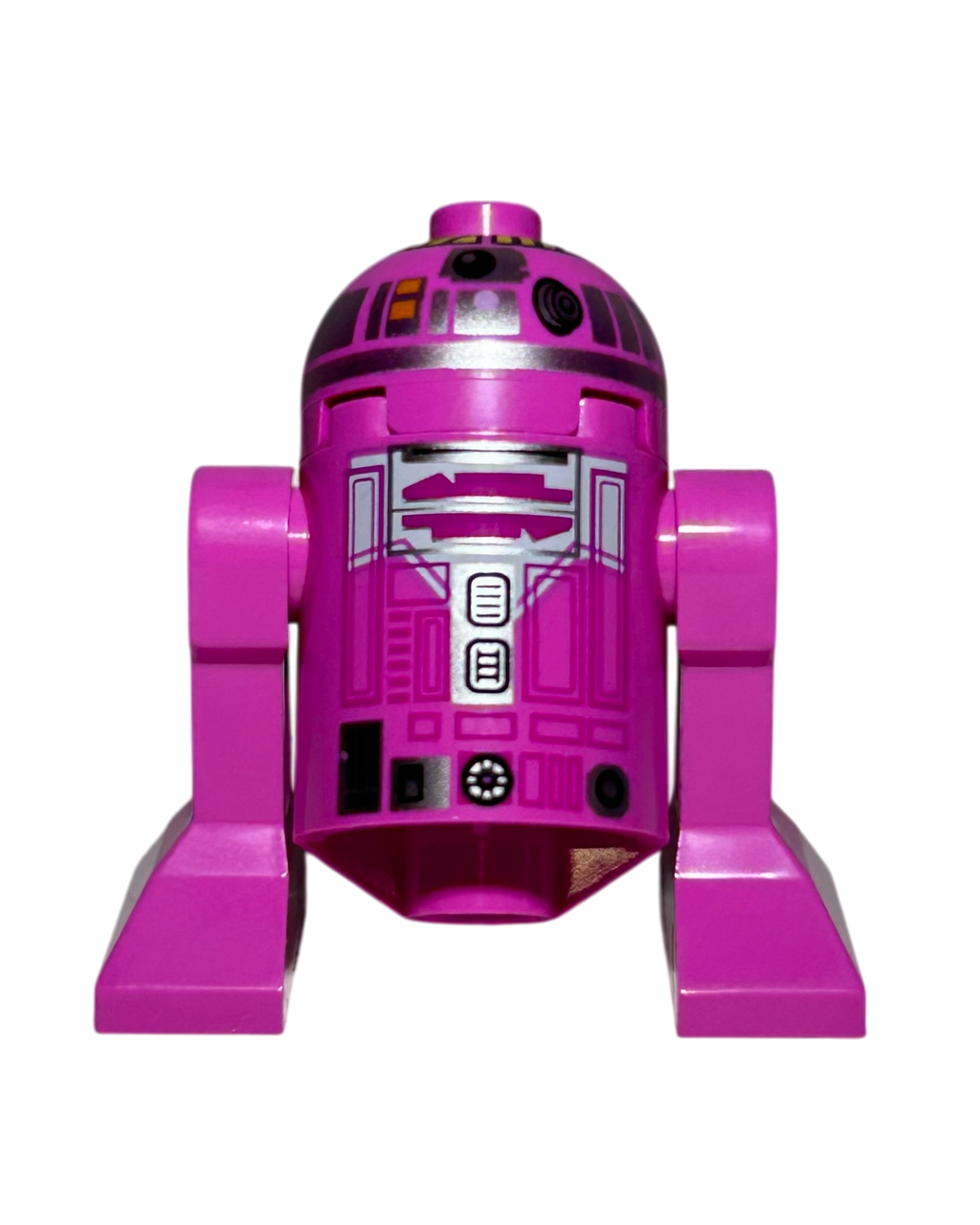 Astromech Droid QT-KT SW1393 LEGO Star Wars Minifigur Vorderansicht brick2d2