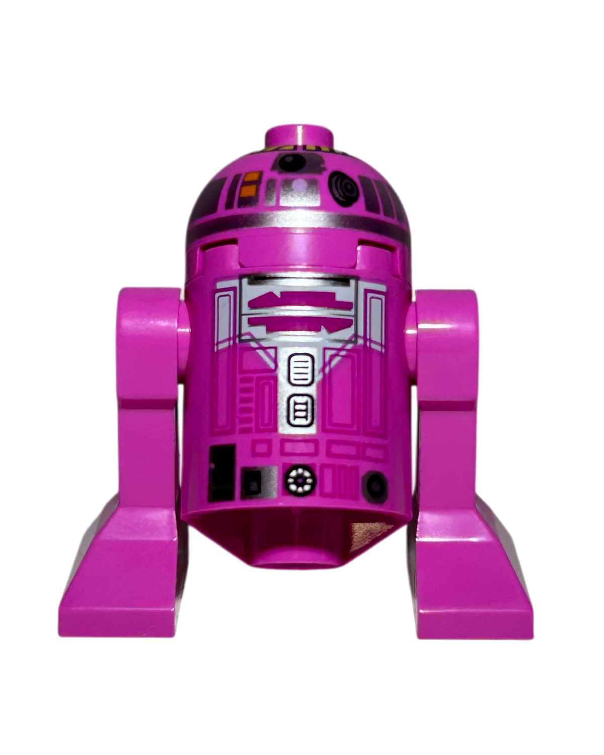 Astromech Droid QT-KT SW1393 LEGO Star Wars Minifigur Vorderansicht brick2d2