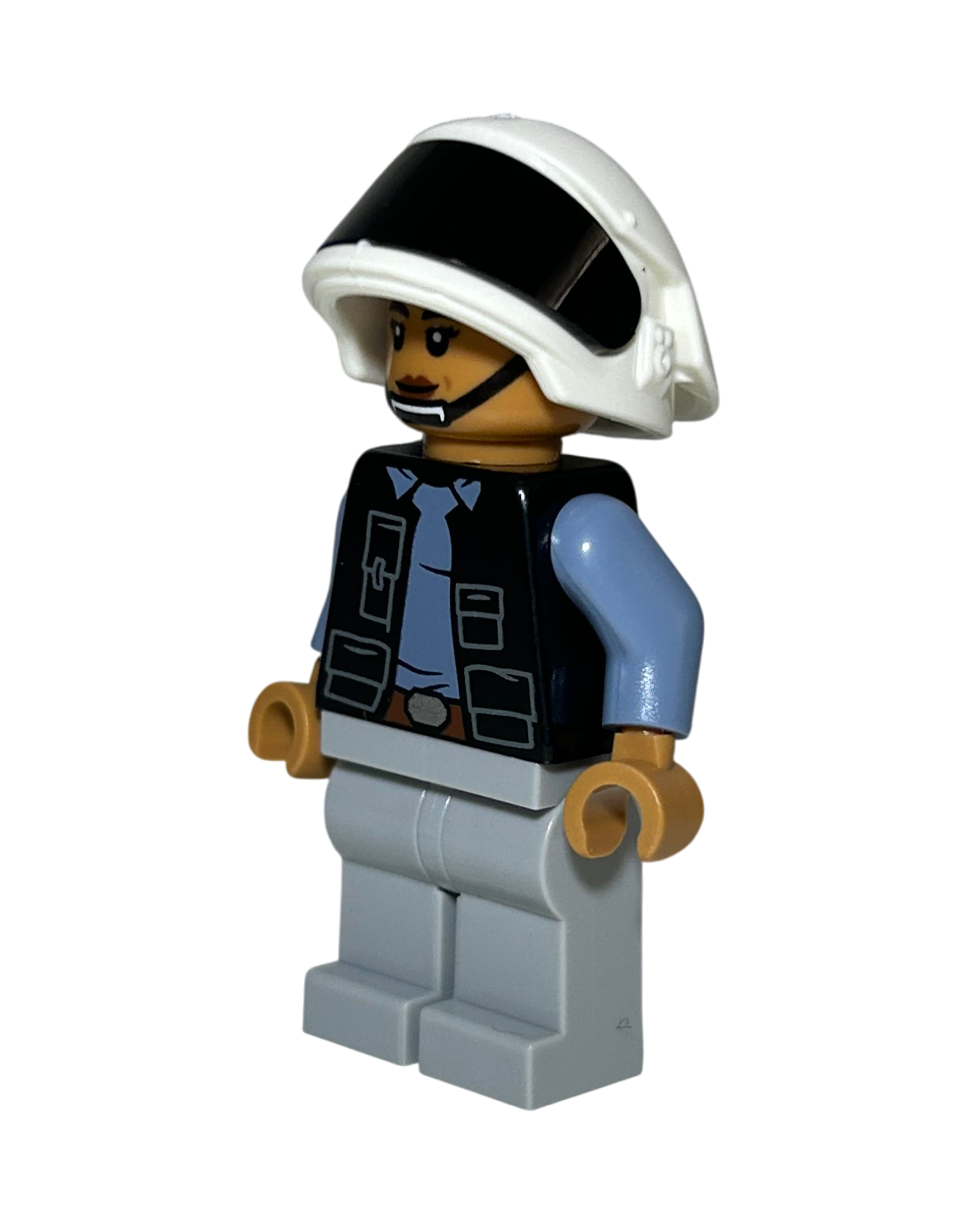 Rebel Fleet Trooper weiblich SW1392 LEGO Star Wars Minifigur Seitenansicht rechts brick2d2