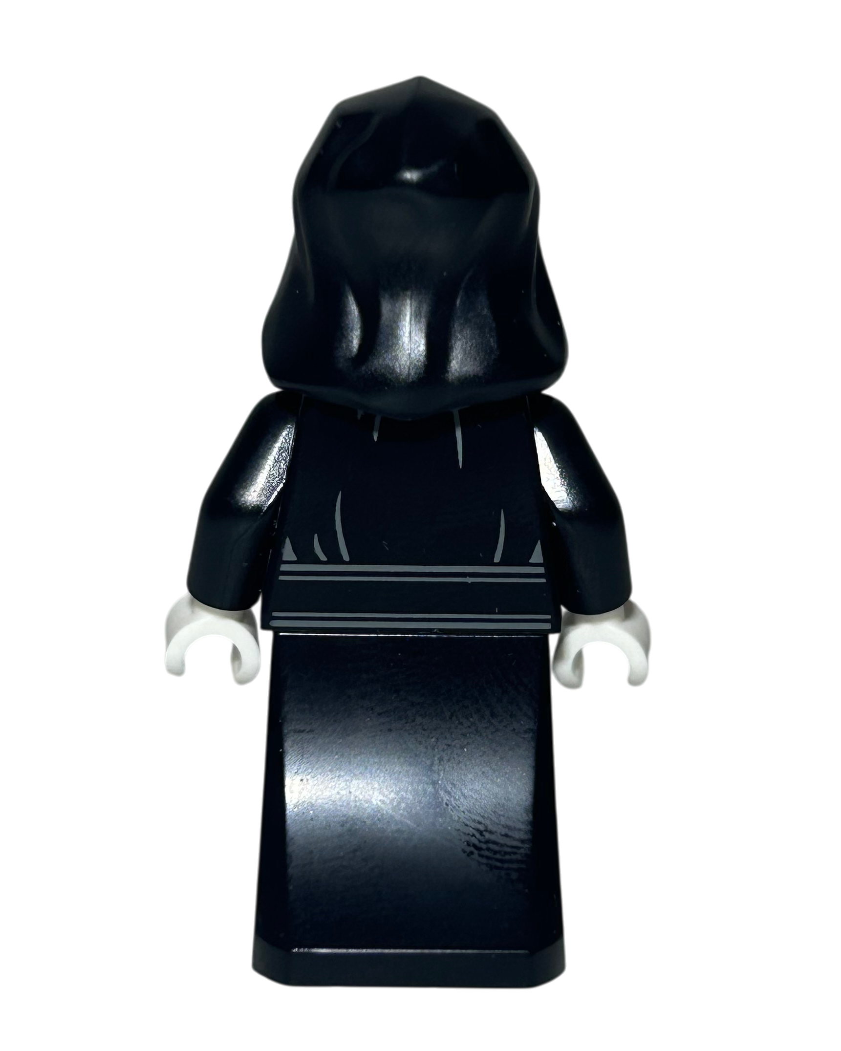 Emperor Palpatine SW1405 LEGO Star Wars Minifigur schwarze rote Robe Rückansicht brick2d2