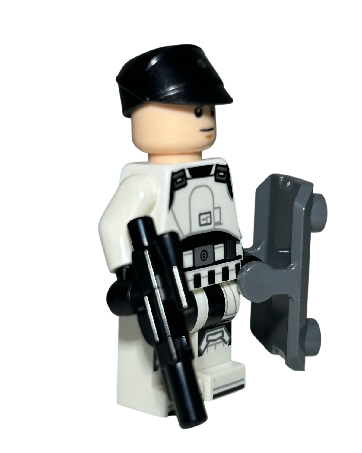 ISB Agent SW1409 LEGO Star Wars Minifigur Seitenansicht links brick2d2