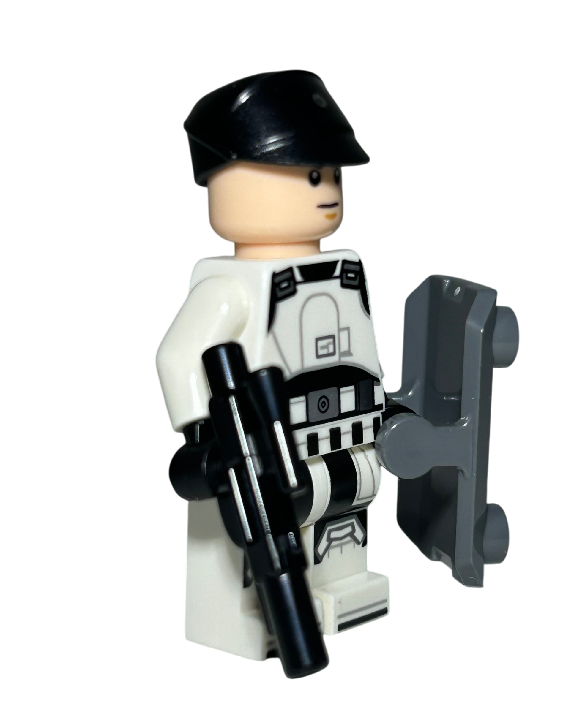 ISB Agent SW1409 LEGO Star Wars Minifigur Seitenansicht links brick2d2