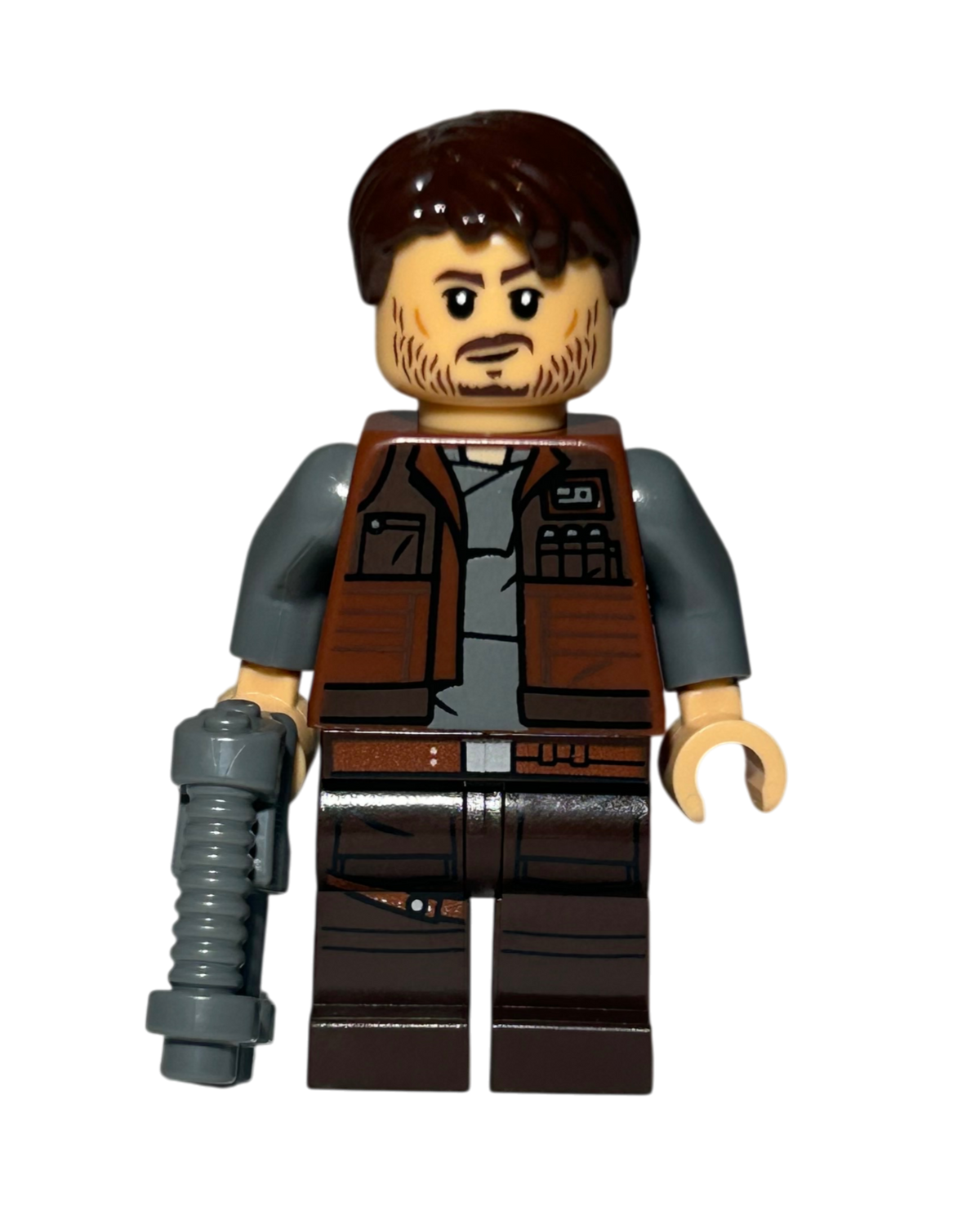Cassian Andor SW1410 LEGO Star Wars Minifigur Vorderansicht 2