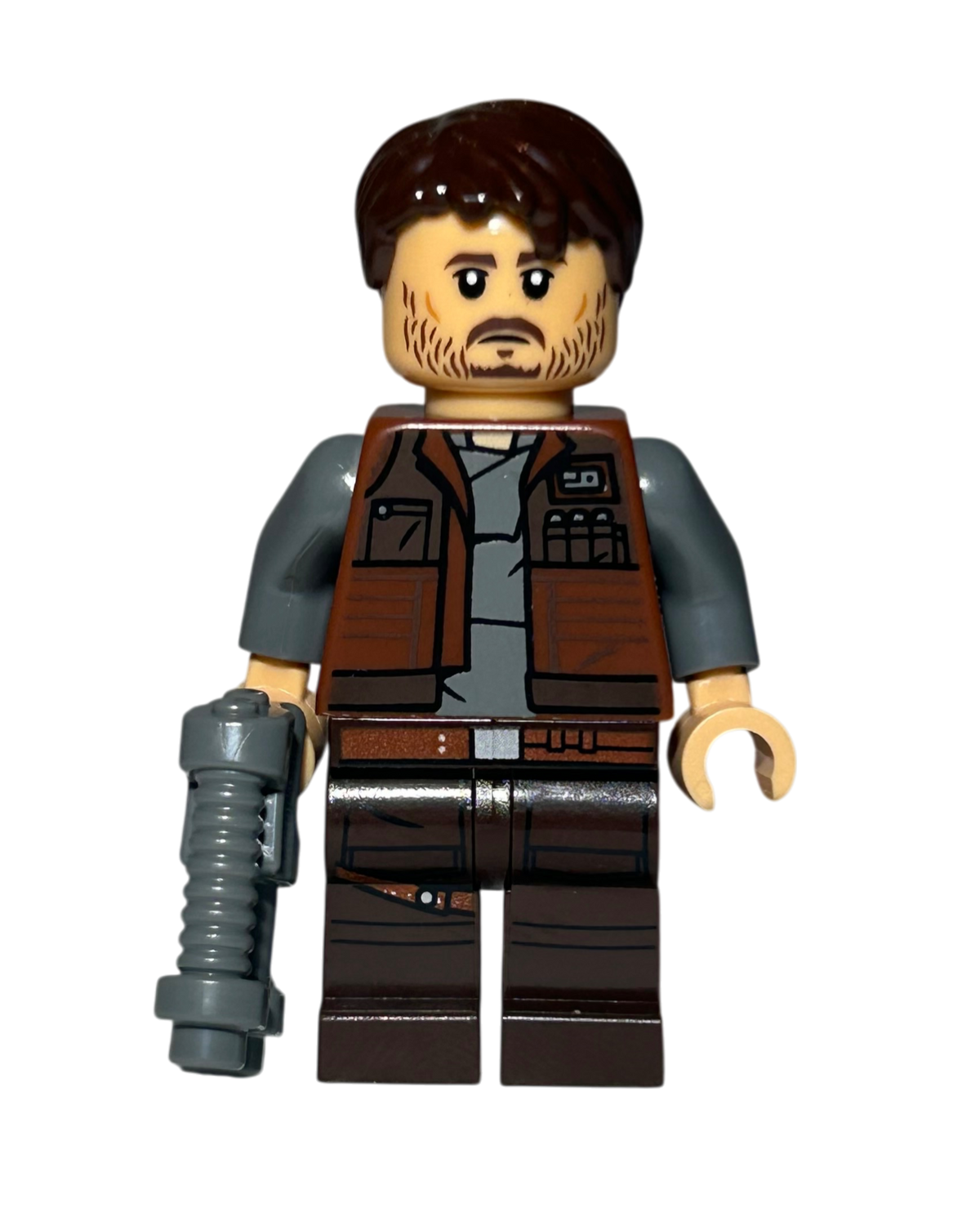 Cassian Andor SW1410 LEGO Star Wars Minifigur Vorderansicht