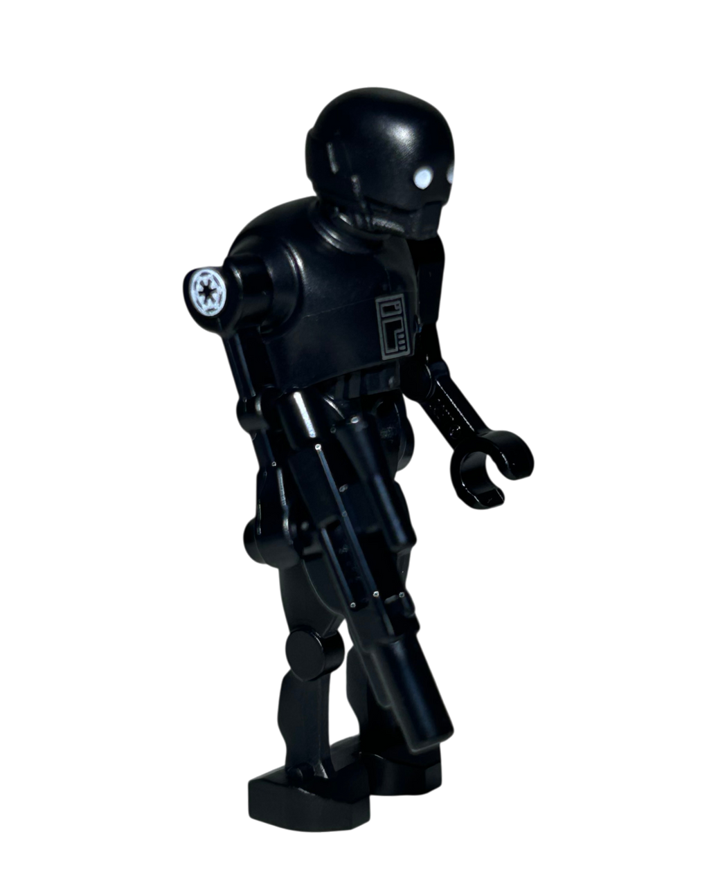 K2SO SW1412 LEGO Star Wars Minifigur Seitenansicht links brick2d2