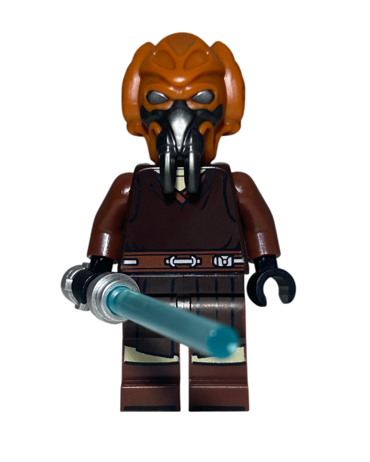 LEGO Star Wars Minifigur Plo Koon SW1414 Vorderansicht – Brick2D2