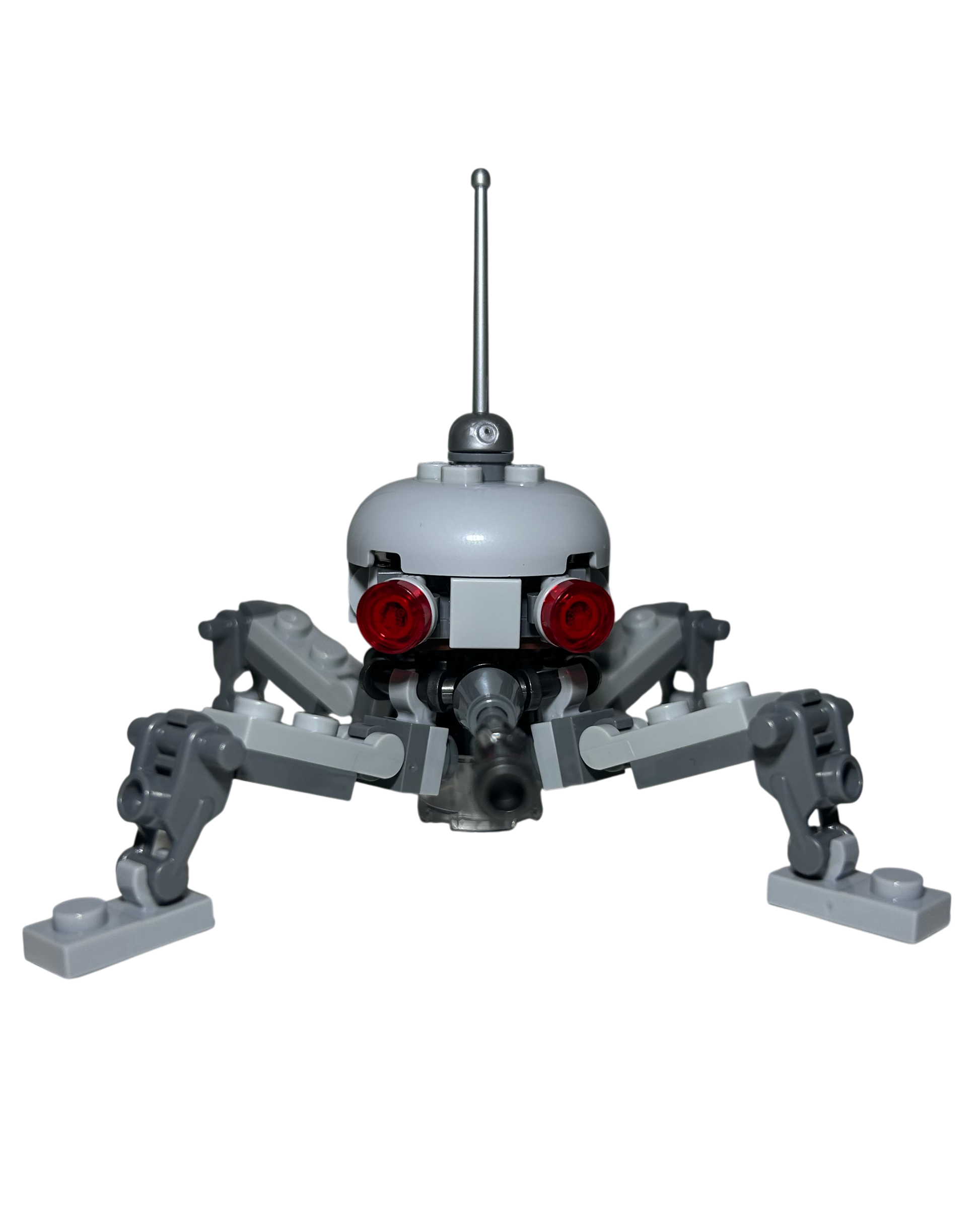 Spider Droid SW1421 LEGO Star Wars Minifigur Vorderansicht brick2d2