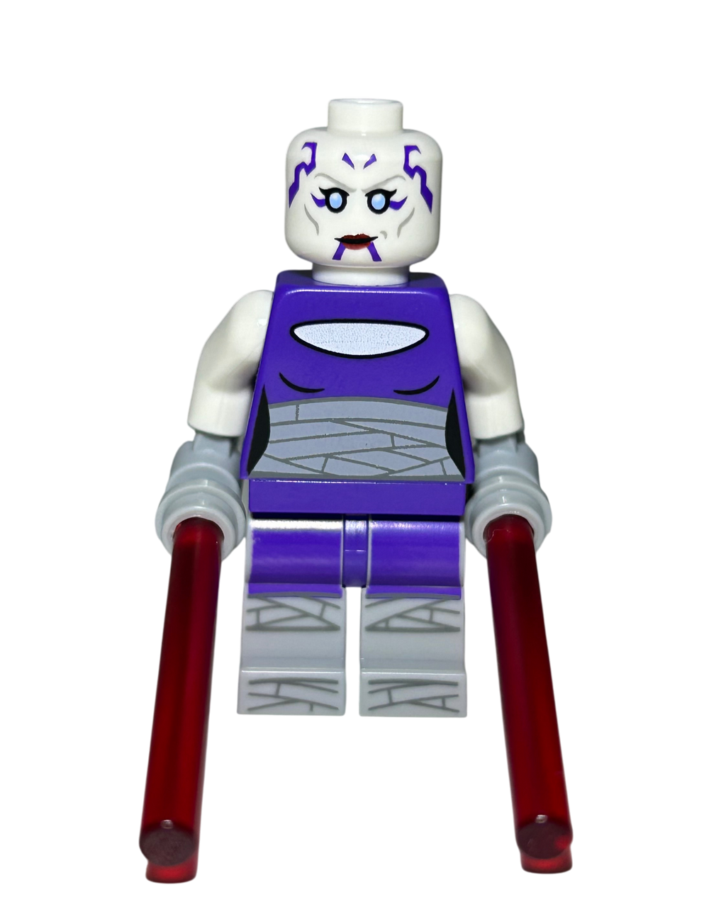 Asajj Ventress SW1426 LEGO Star Wars Minifigur Vorderansicht brick2d2