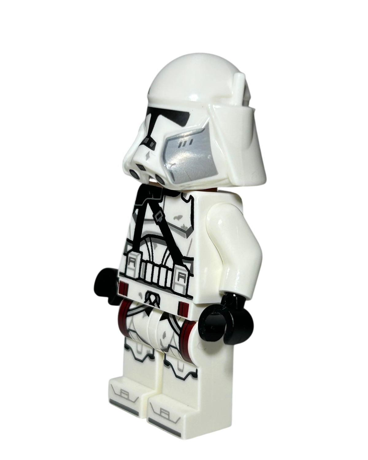 Commander Bacara SW1431 LEGO Star Wars Minifigur Seitenansicht rechts Brick2D2