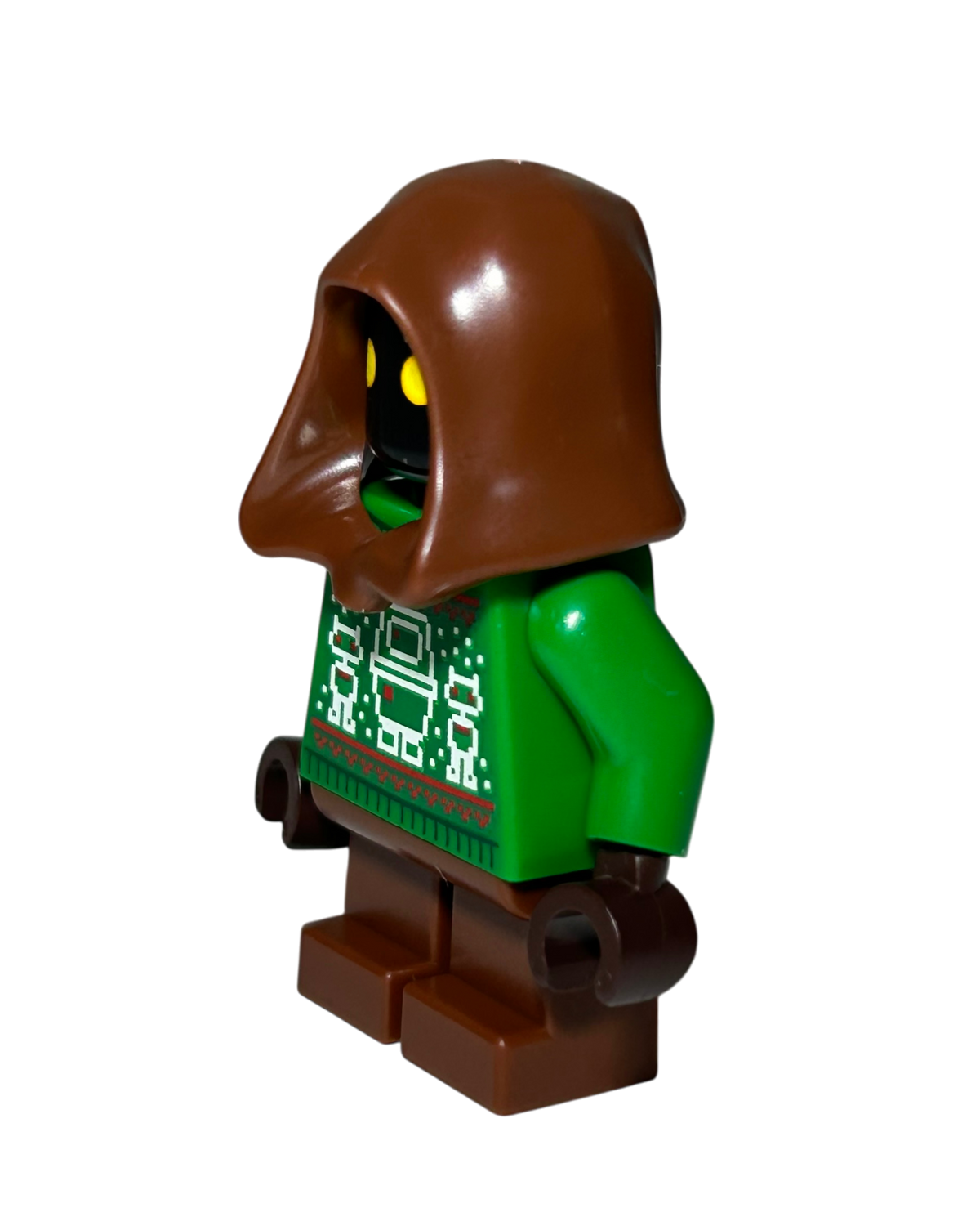 Jawa Holiday Outfit SW1445 LEGO Star Wars Minifigur Seitenansicht rechts brick2d2