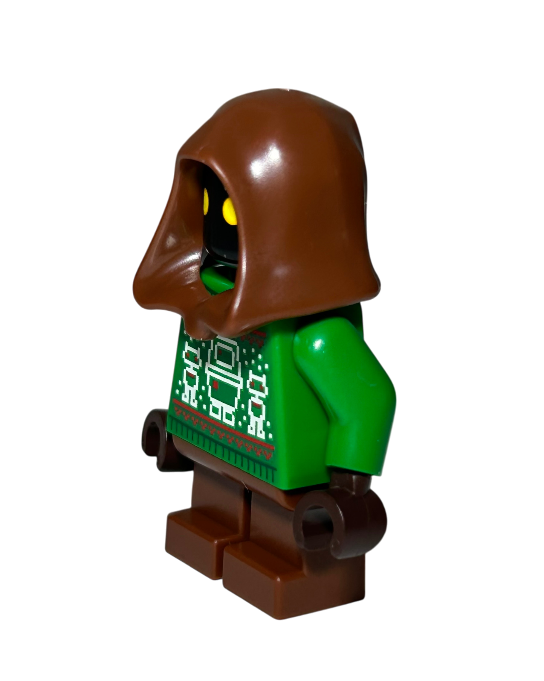 Jawa Holiday Outfit SW1445 LEGO Star Wars Minifigur Seitenansicht rechts brick2d2