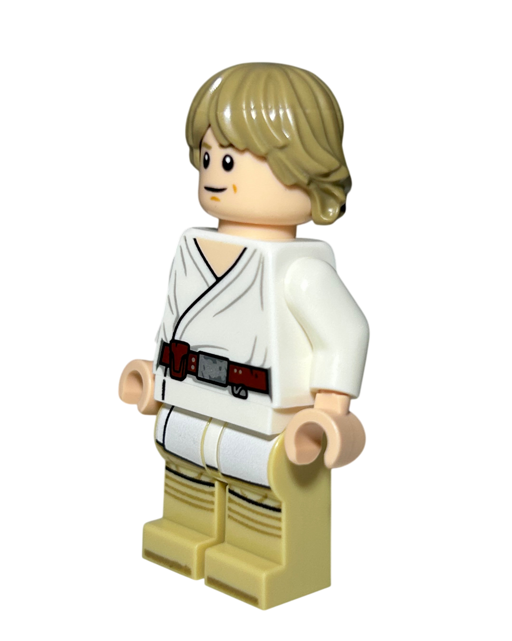 Luke Skywalker Tatooine Outfit SW1453 LEGO Star Wars Minifigur Seitenansicht rechts brick2d2