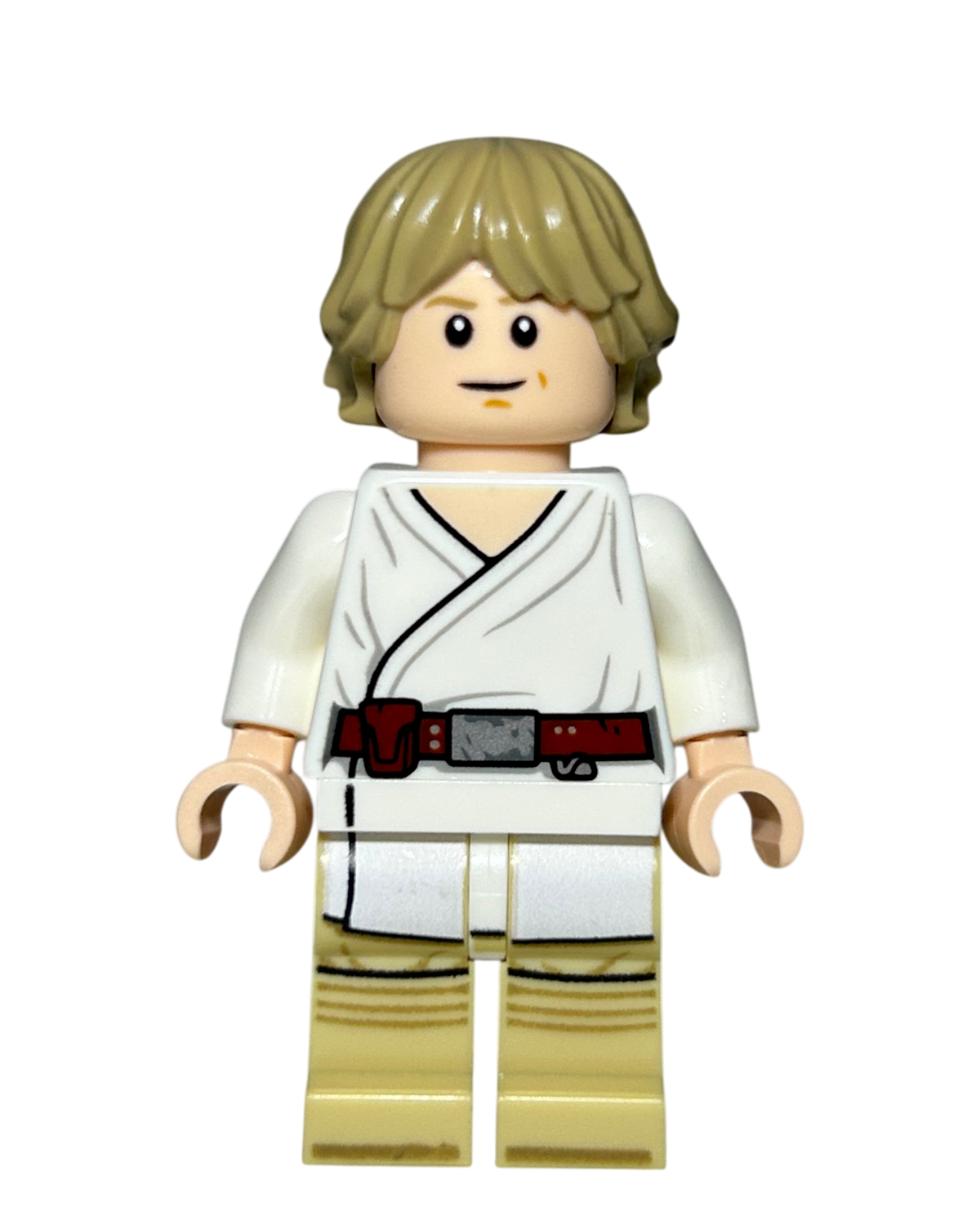 Luke Skywalker Tatooine Outfit SW1453 LEGO Star Wars Minifigur Detailansicht brick2d2