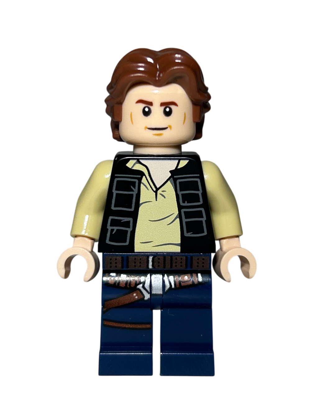 Han Solo SW1457 LEGO Star Wars Minifigur Vorderansicht brick2d2