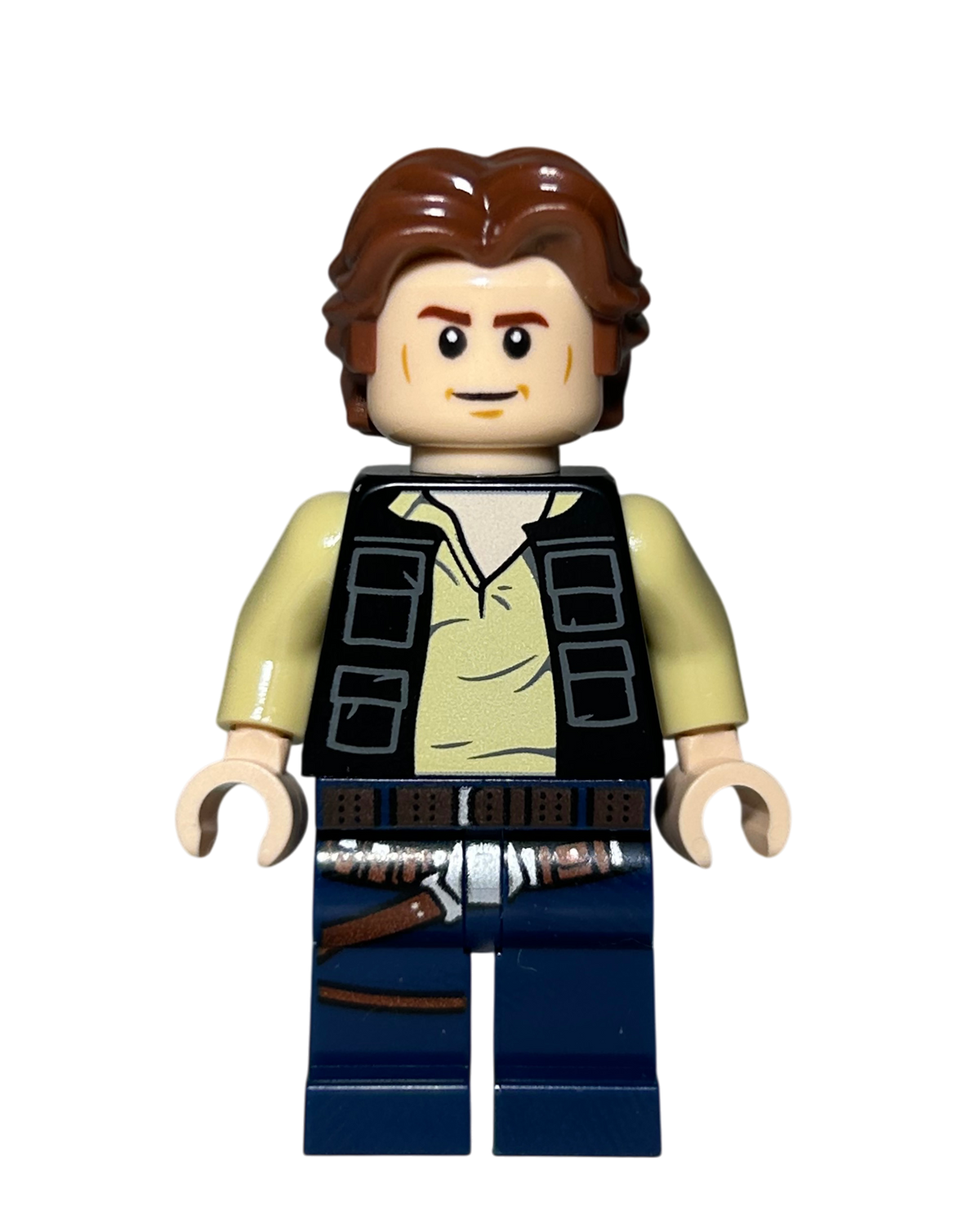 Han Solo SW1457 LEGO Star Wars Minifigur Vorderansicht brick2d2