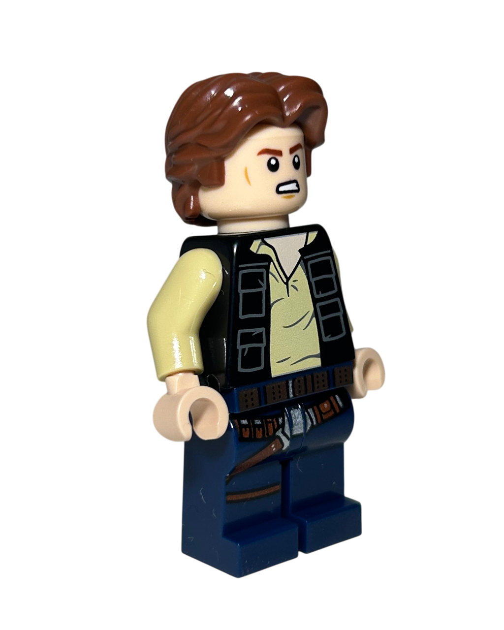 Han Solo SW1457 LEGO Star Wars Minifigur Seitenansicht links brick2d2
