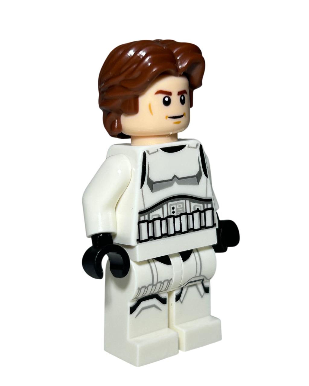 Han Solo Stormtrooper Outfit SW1458 LEGO Star Wars Minifigur Seitenansicht links brick2d2