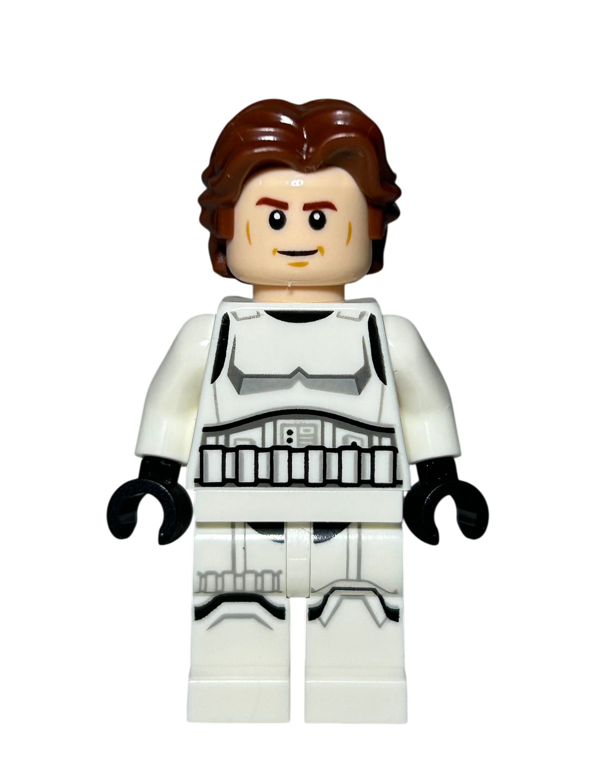 Han Solo Stormtrooper Outfit SW1458 LEGO Star Wars Minifigur Vorderansicht brick2d2