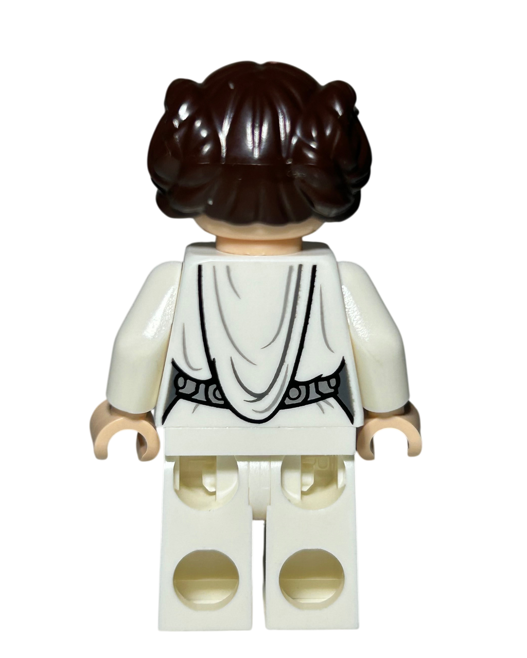 Princess Leia Weißes Kleid SW1459 LEGO Star Wars Minifigur Rückansicht brick2d2