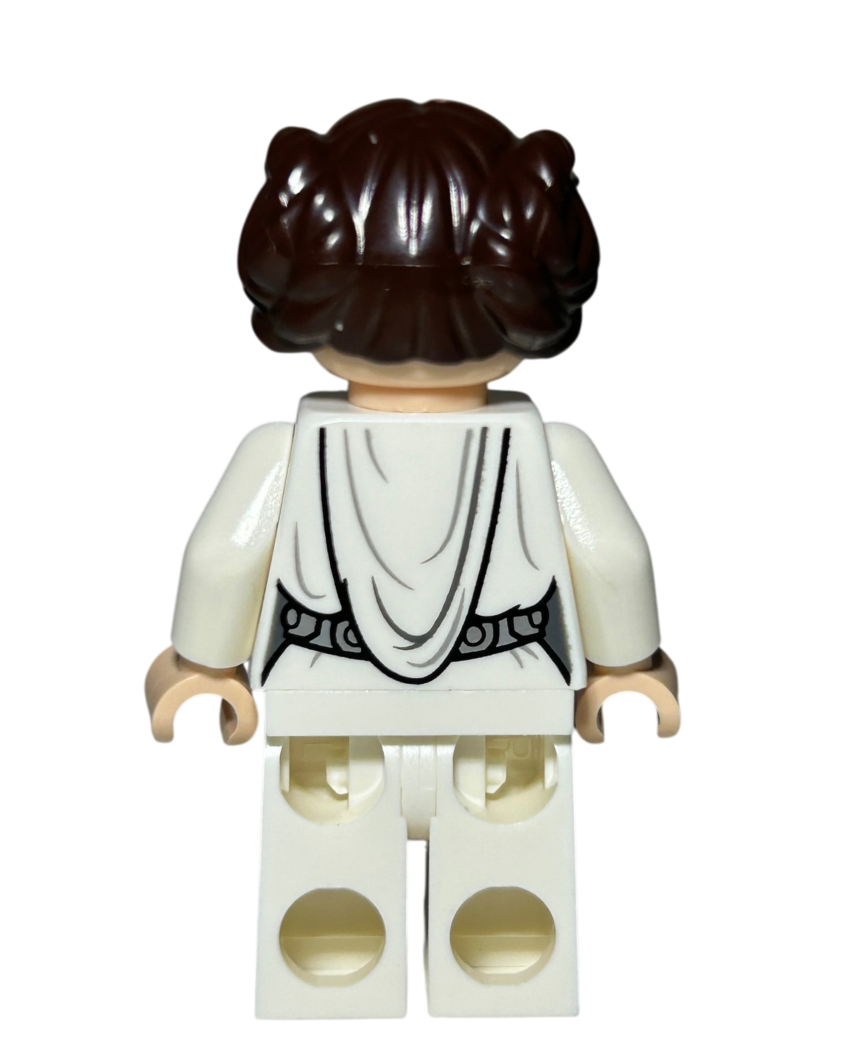 Princess Leia Weißes Kleid SW1459 LEGO Star Wars Minifigur Rückansicht brick2d2
