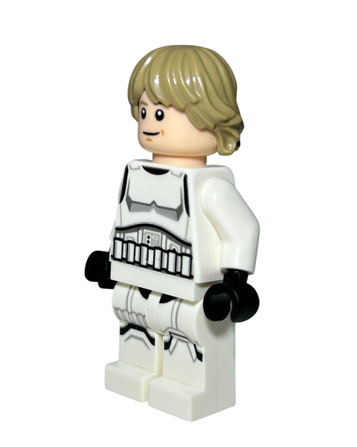 Luke Skywalker Stormtrooper Outfit SW1460 LEGO Star Wars Minifigur Seitenansicht rechts brick2d2