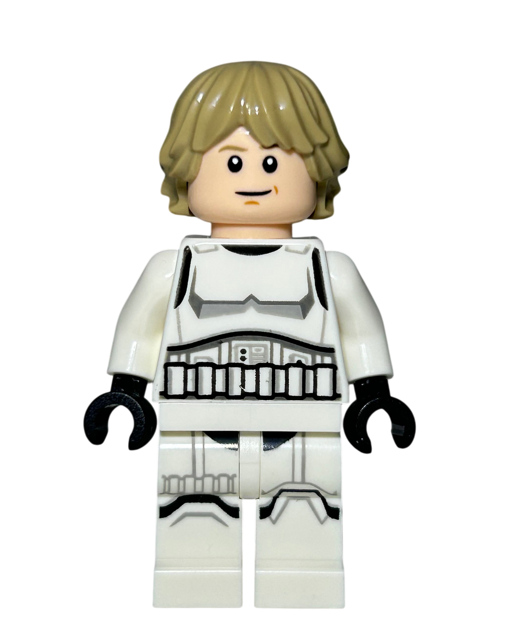 Luke Skywalker Stormtrooper Outfit SW1460 LEGO Star Wars Minifigur Detailansicht brick2d2