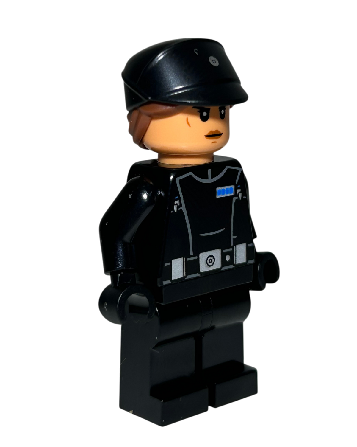 Imperial Navy Officer Weiblich SW1465 LEGO Star Wars Minifigur Seitenansicht links brick2d2
