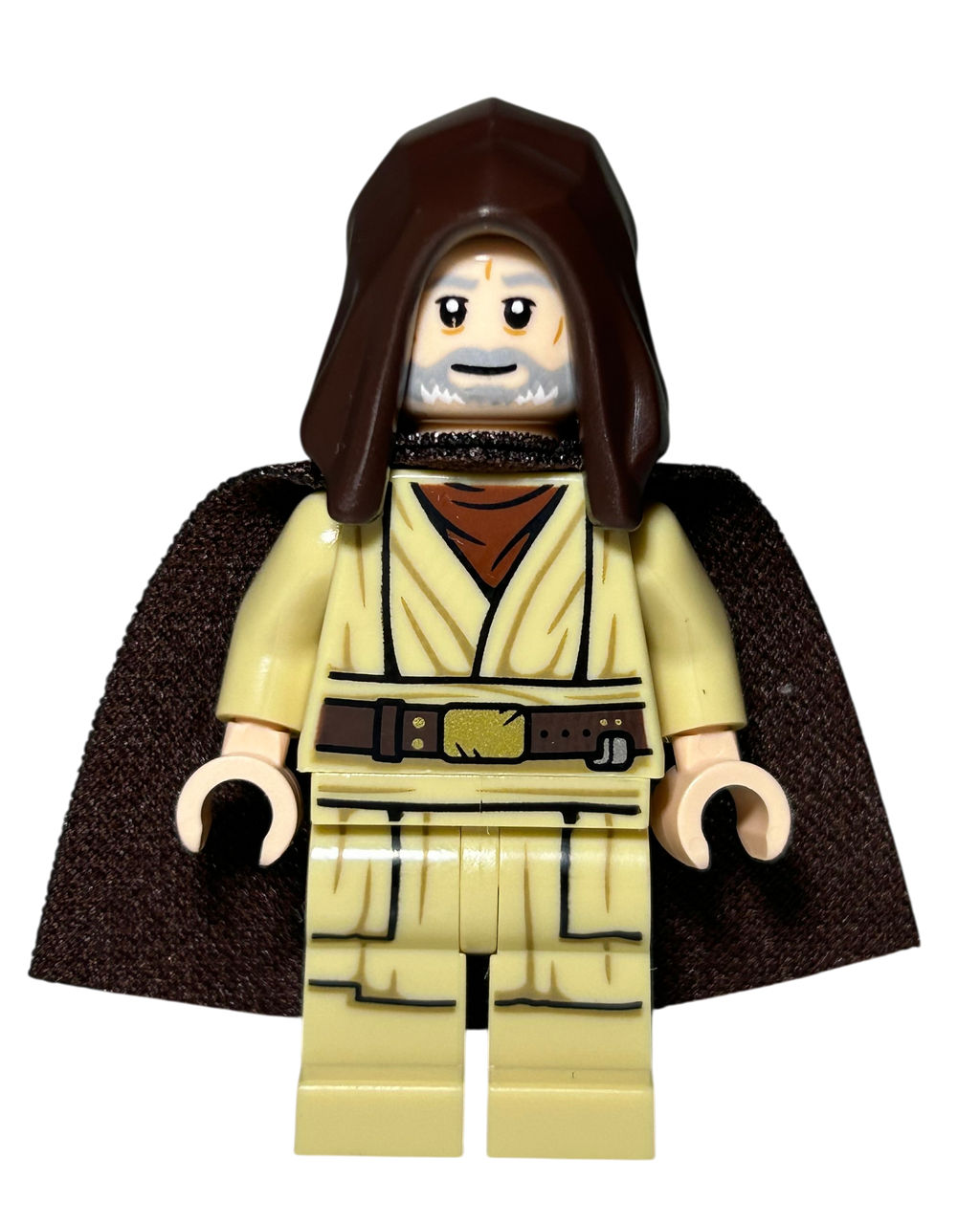 Obi-Wan Kenobi Alt SW1467 LEGO Star Wars Minifigur Detailansicht brick2d2