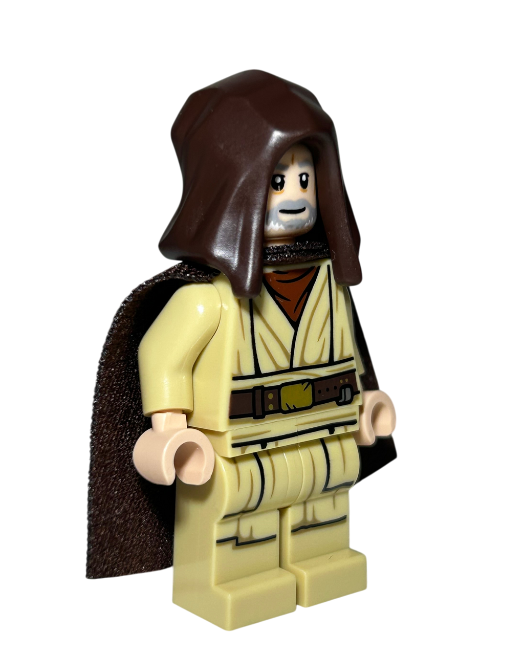 Obi-Wan Kenobi Alt SW1467 LEGO Star Wars Minifigur Seitenansicht links brick2d2
