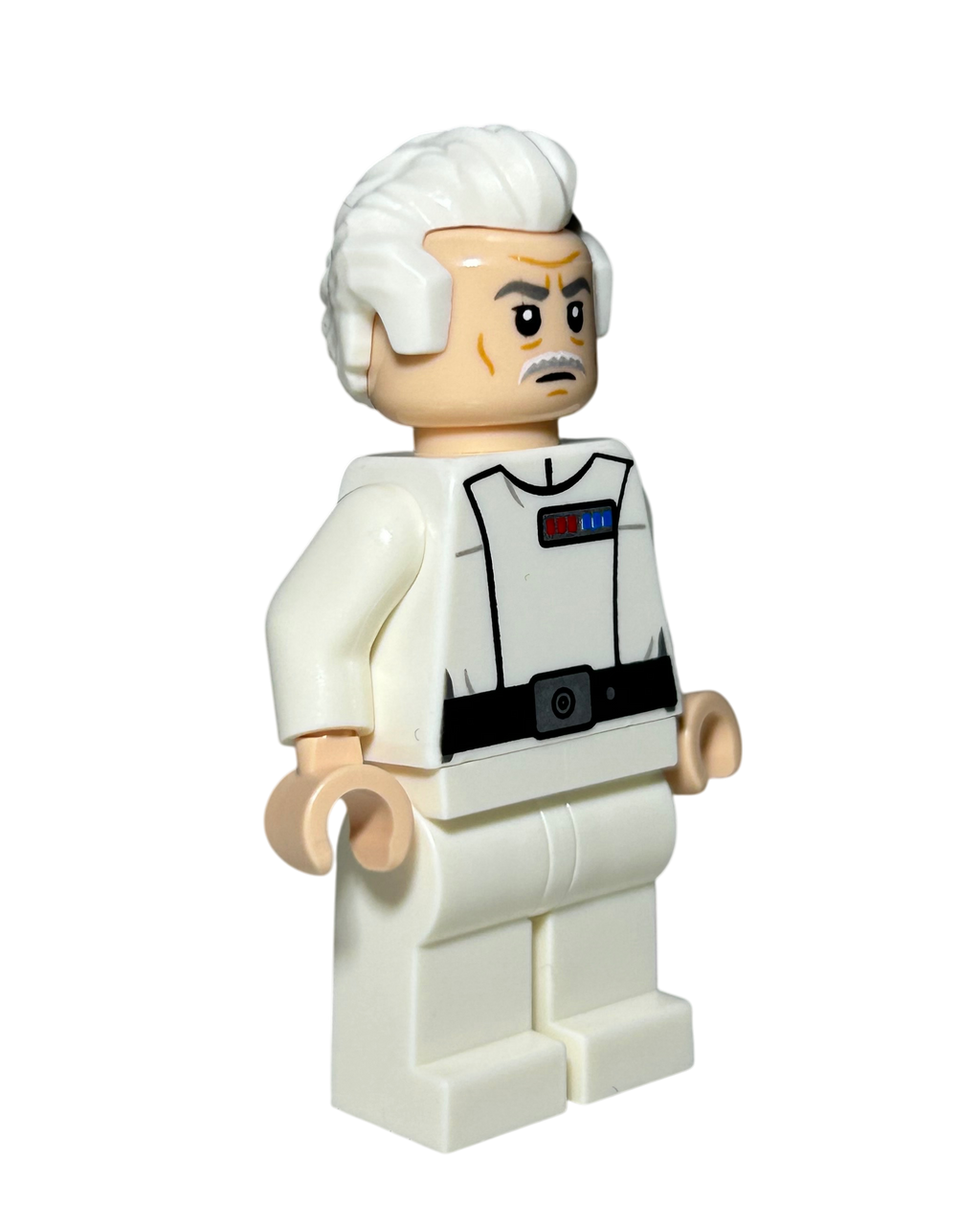 Admiral Wullf Yularen SW1470 LEGO Star Wars Minifigur Seitenansicht links brick2d2