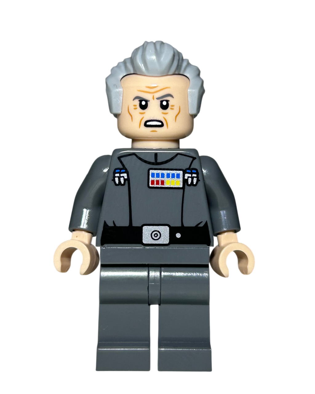 Grand Moff Tarkin SW1471 LEGO Star Wars Minifigur Detailansicht brick2d2