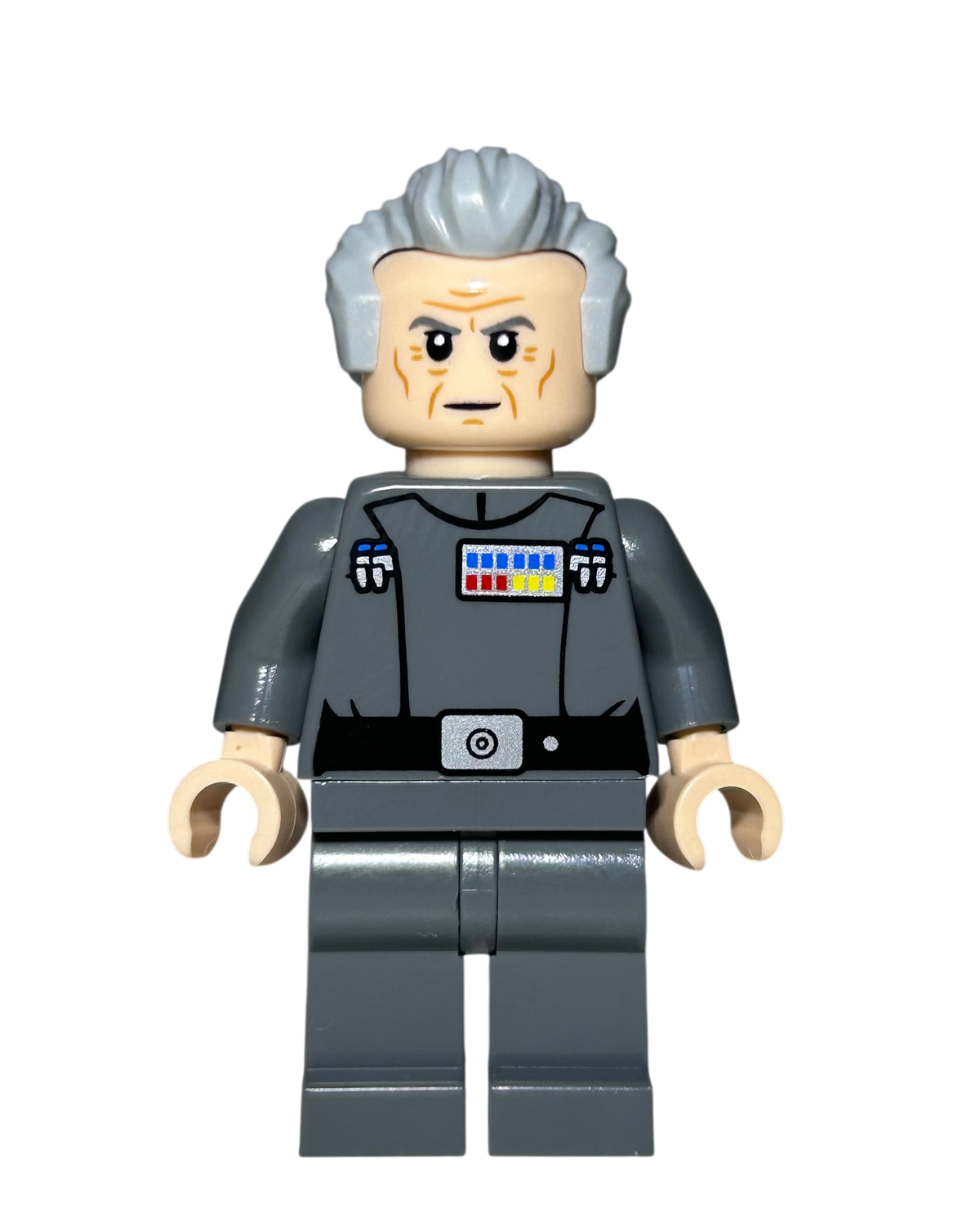 Grand Moff Tarkin SW1471 LEGO Star Wars Minifigur Vorderansicht brick2d2