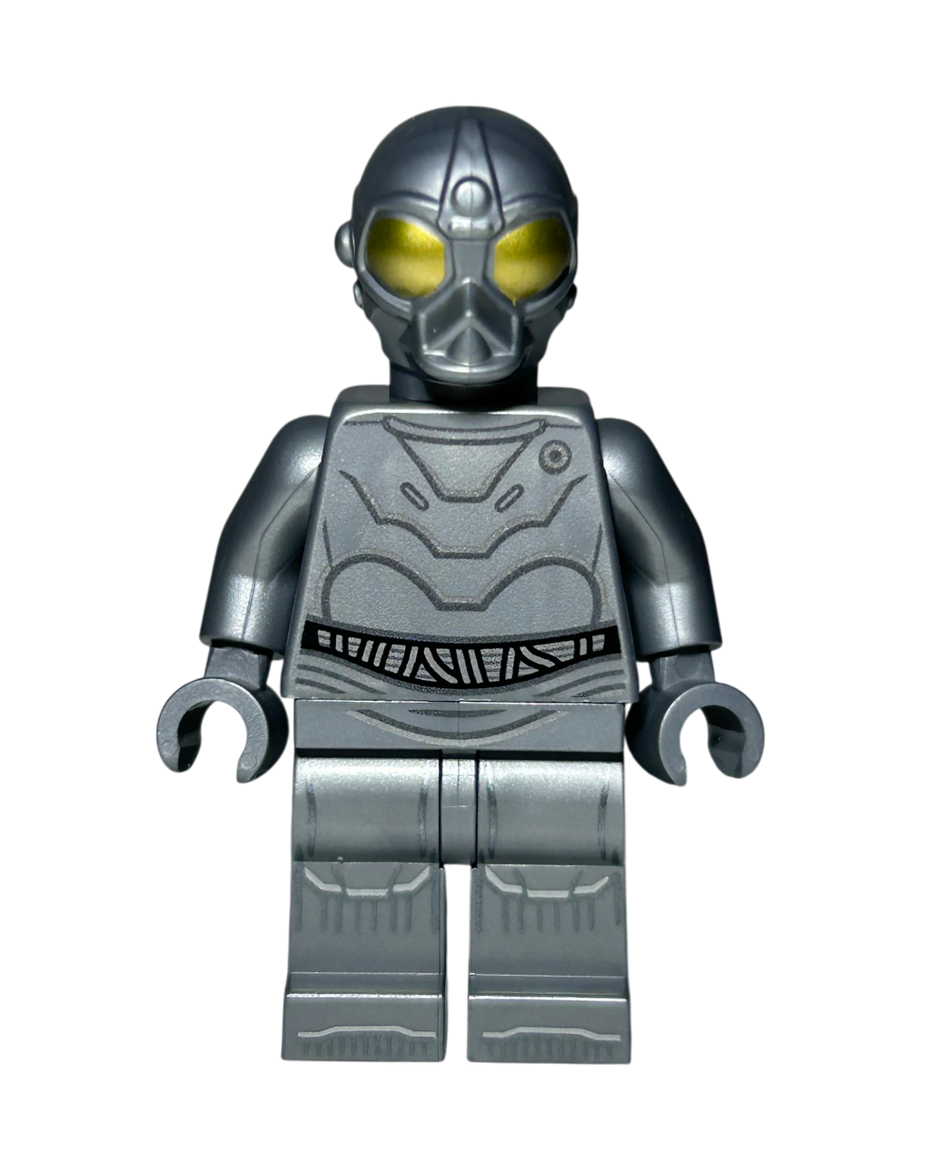 5D6-RA-7 Protocol Droid SW1473 LEGO Star Wars Minifigur Vorderansicht brick2d2