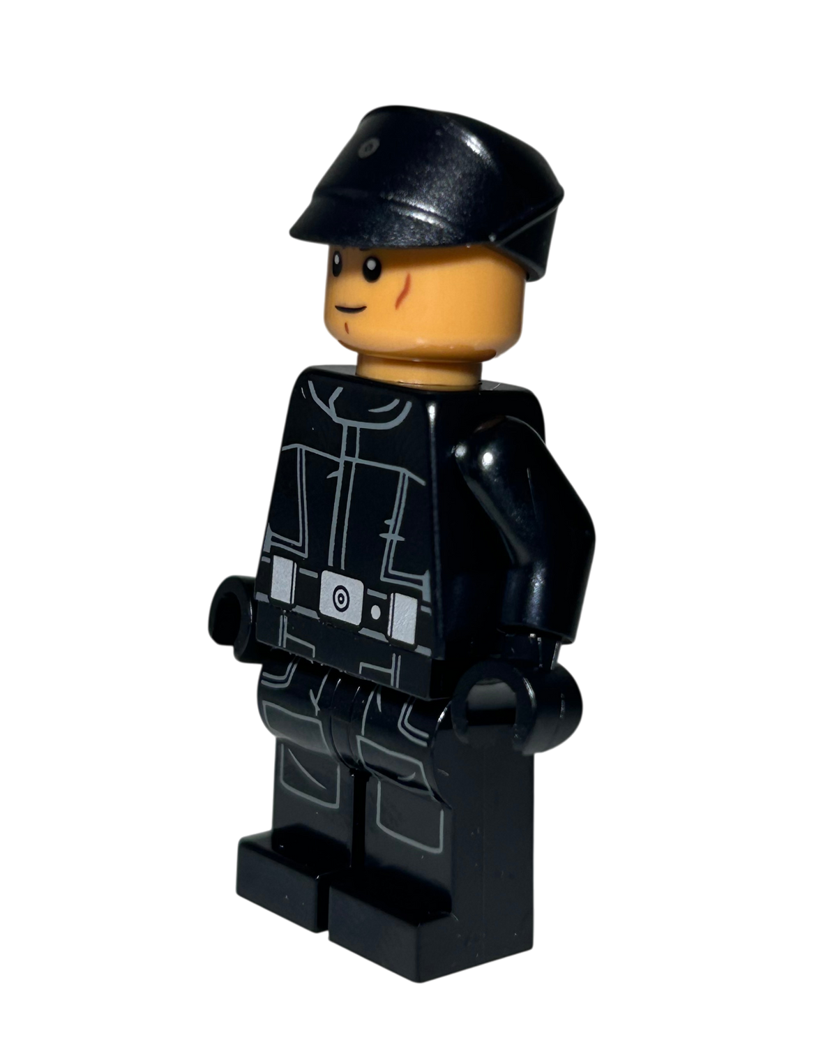 Imperial Shuttle Pilot SW1480 LEGO Star Wars Minifigur Seitenansicht rechts brick2d2