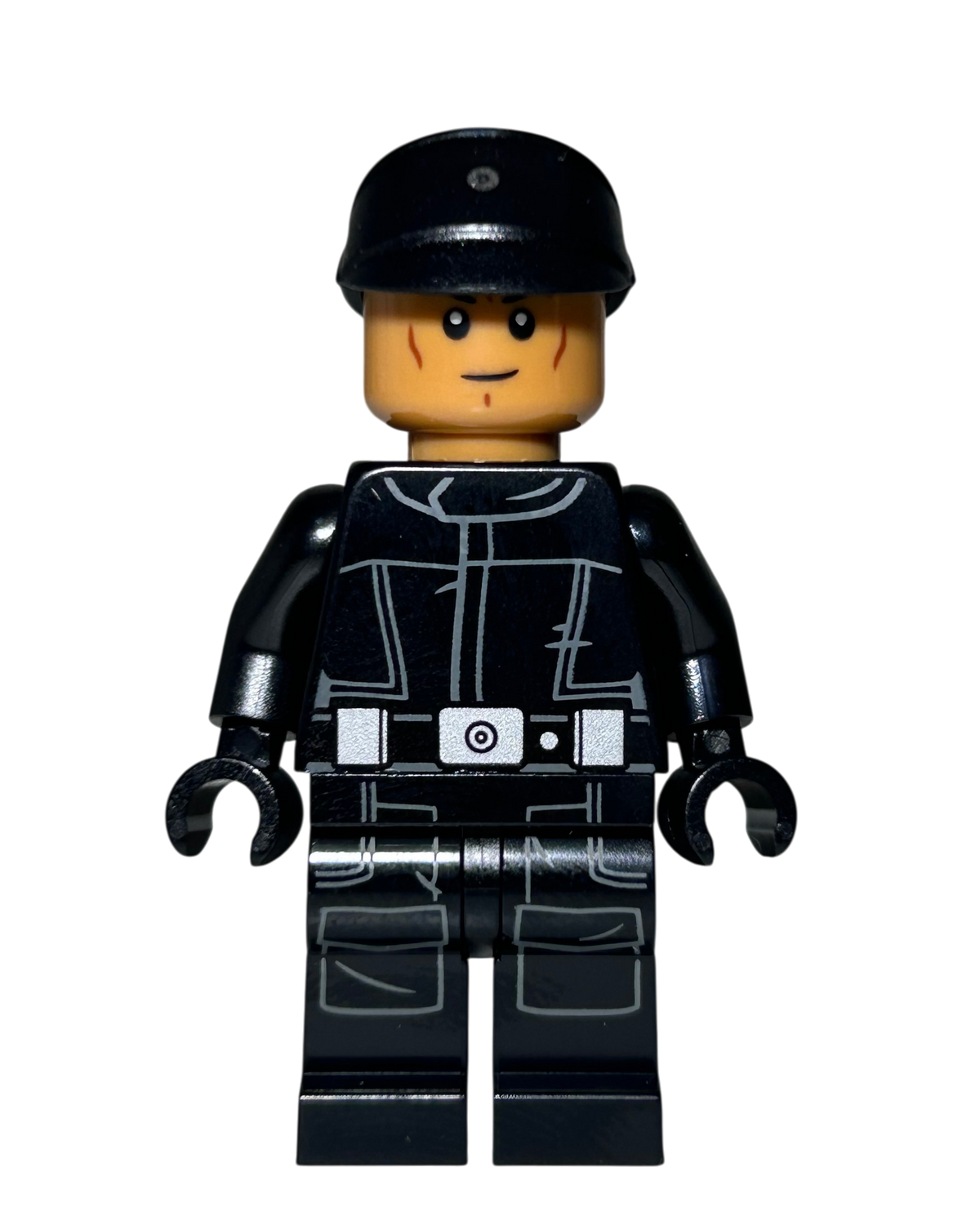 Imperial Shuttle Pilot SW1480 LEGO Star Wars Minifigur Vorderansicht brick2d2