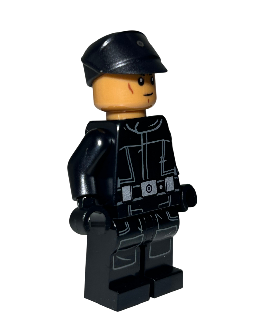 Imperial Shuttle Pilot SW1480 LEGO Star Wars Minifigur Seitenansicht links brick2d2