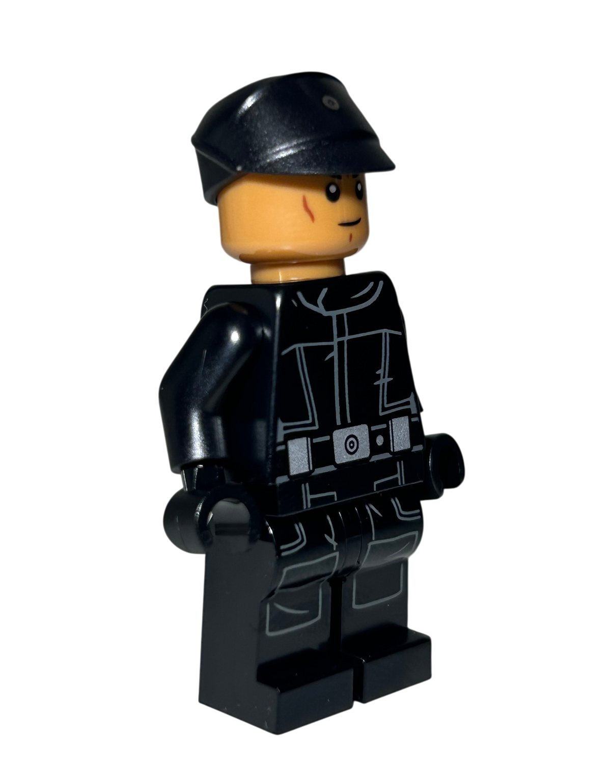 Imperial Shuttle Pilot SW1480 LEGO Star Wars Minifigur Seitenansicht links brick2d2